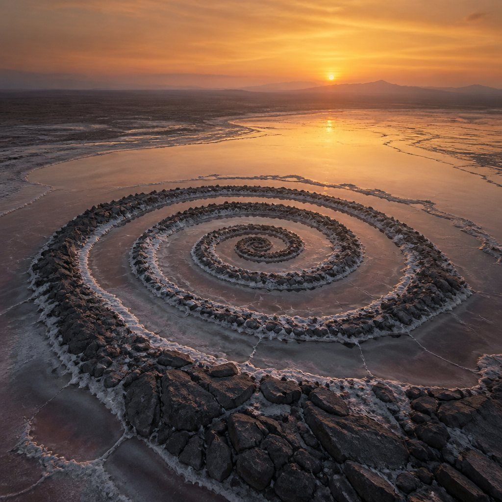 AI-generated Environmental Art example