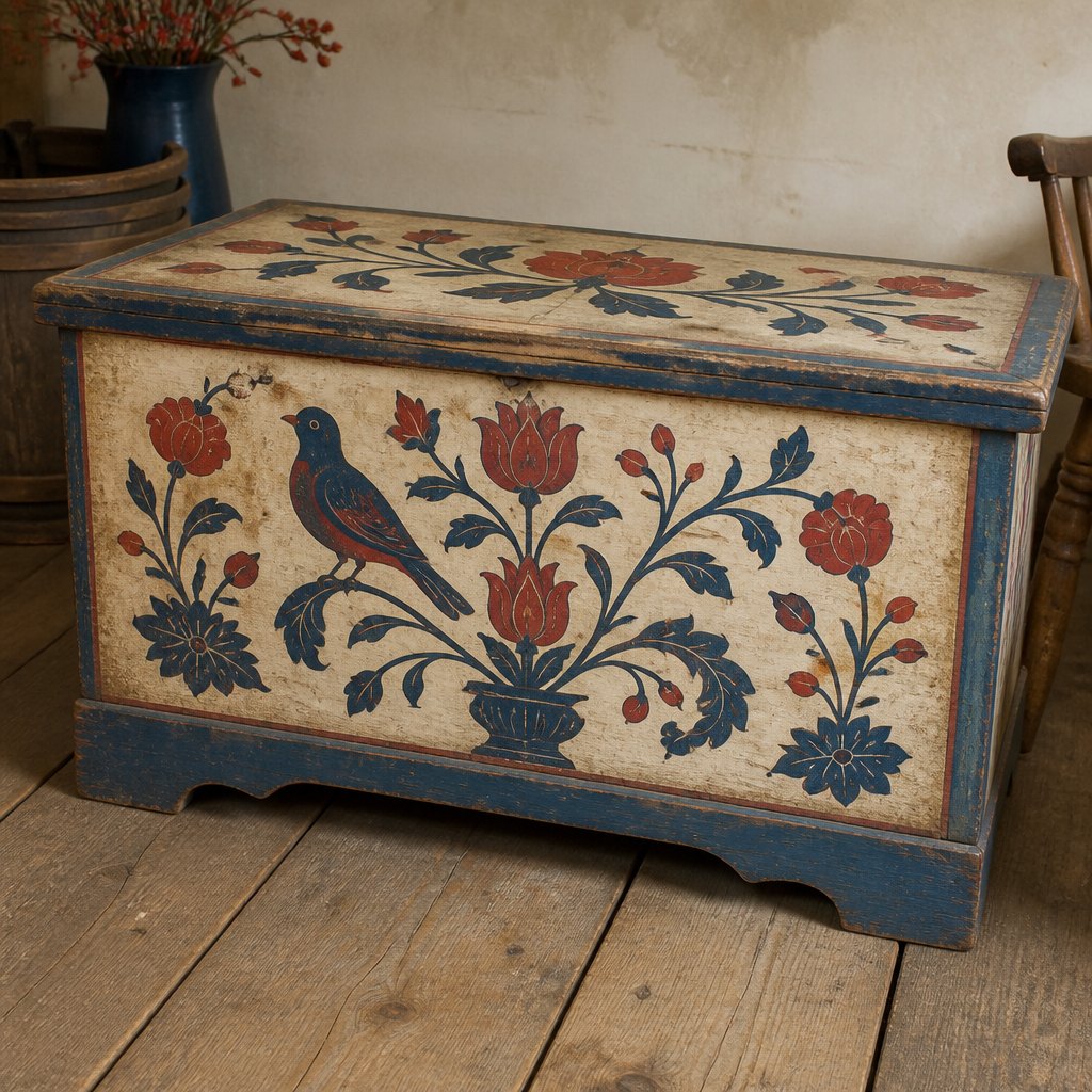 AI-generated Folk Art example