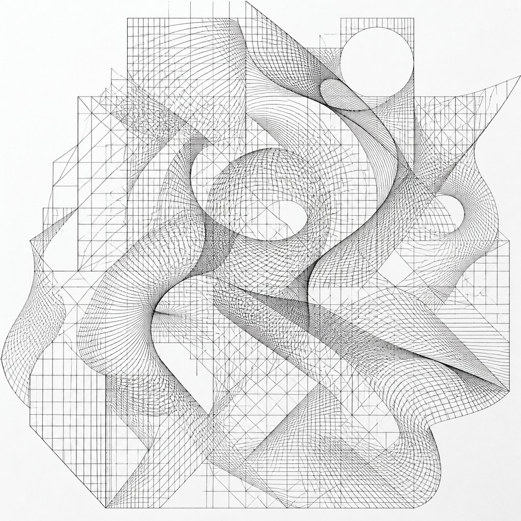 AI-generated Generative Art example