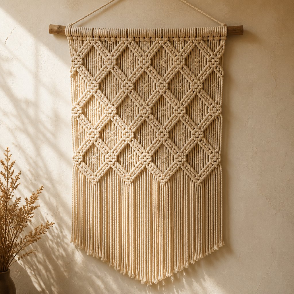 AI-generated Macramé example