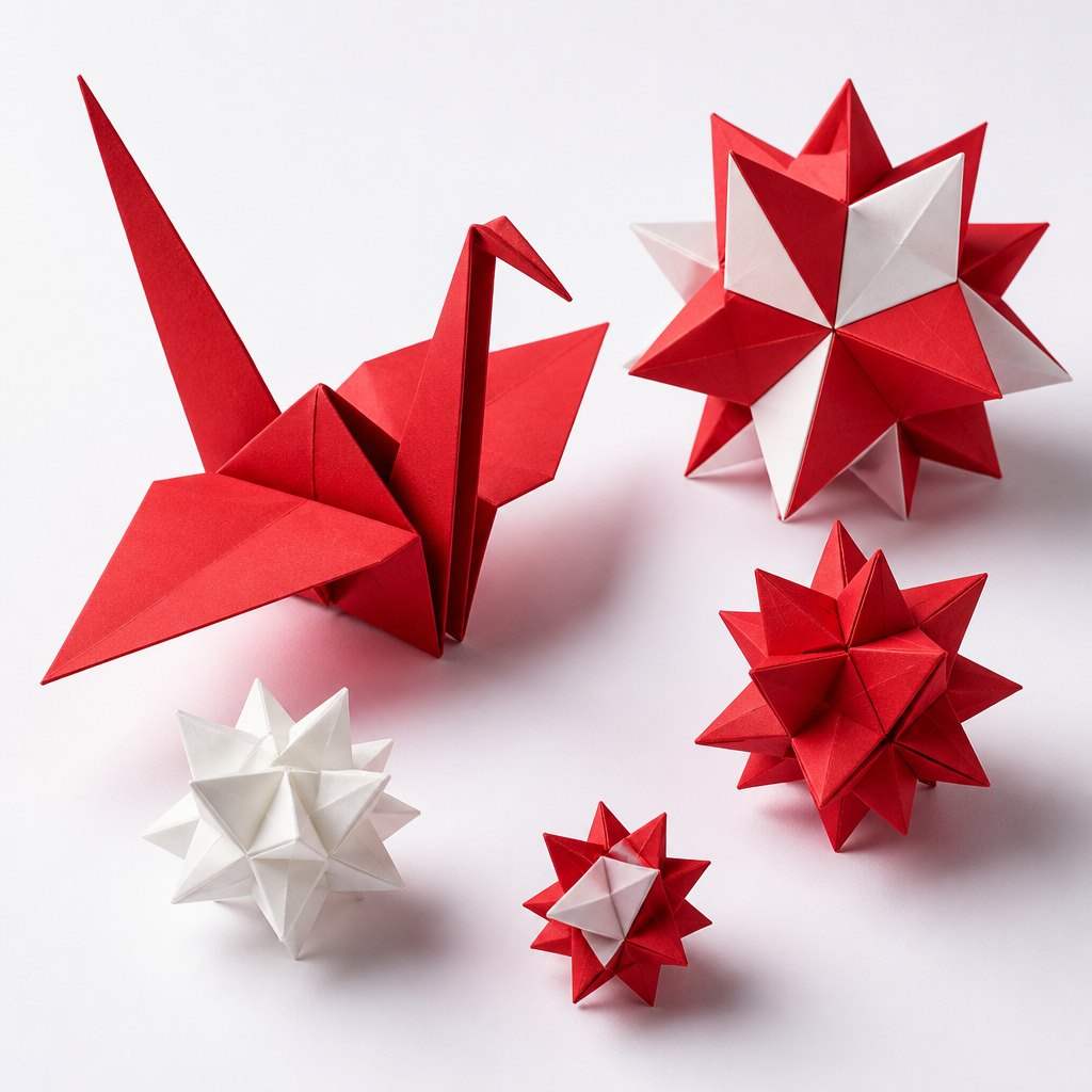 AI-generated Origami example