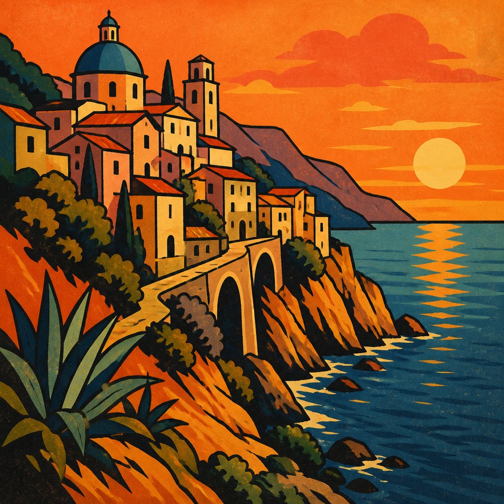 AI-generated Poster Art example