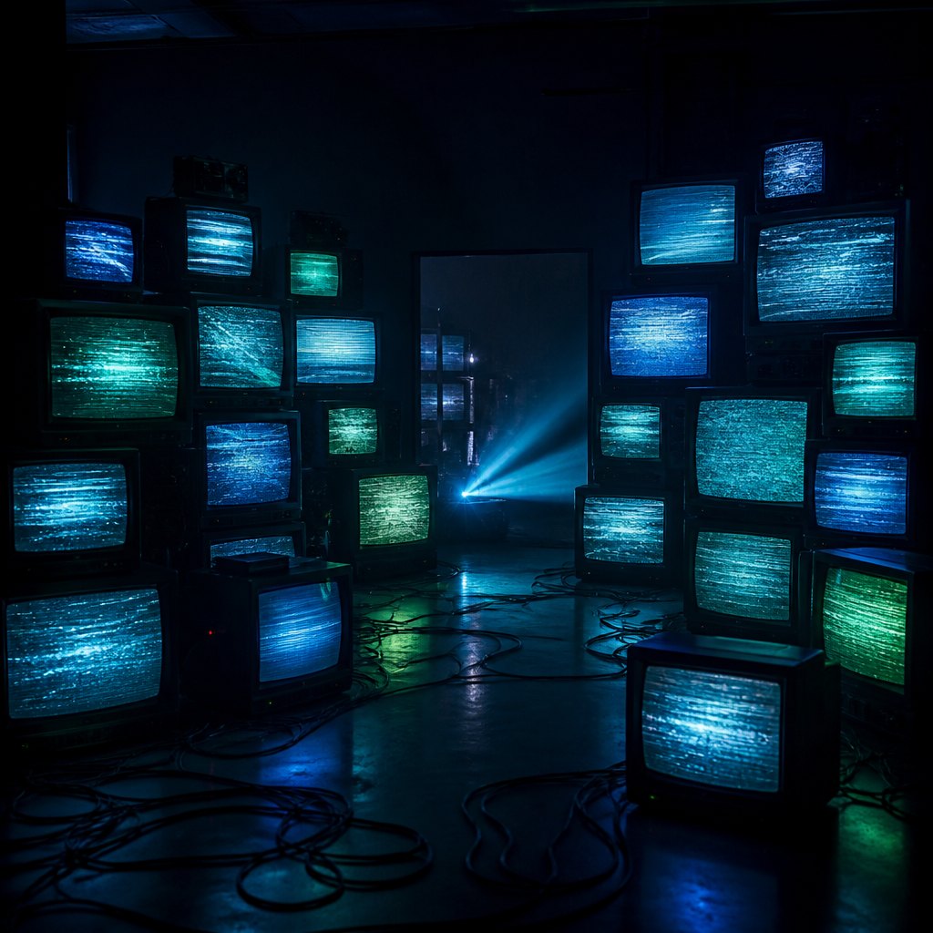 AI-generated Video Art example