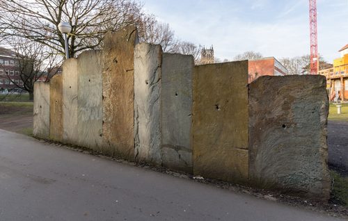 Münster, Skulptur -Dolomit- -- 2014 -- 6907 — AI Art