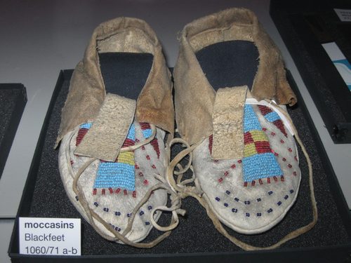 Blackfeet Moccasins (UBC 2013) — Beadwork
