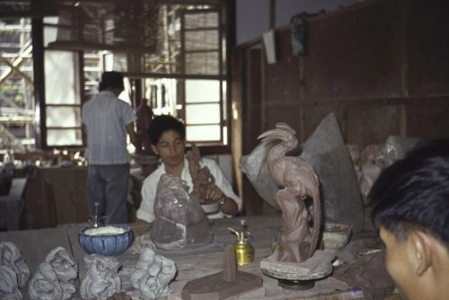 China-1978 Ceramics Factory Paul Burns — Ceramics