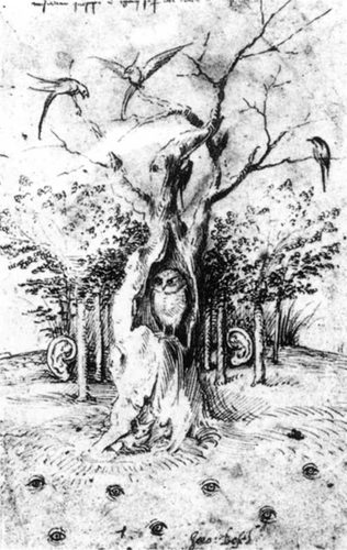 The Forest that hears and the field that sees — Drawing