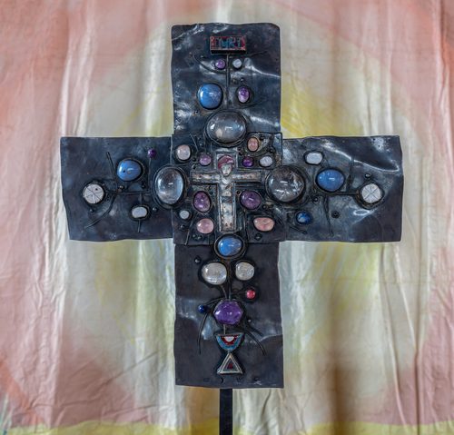 Emaille-Kreuz DreiE Hof 20221223 HOF07310-HDR — Enamel Art