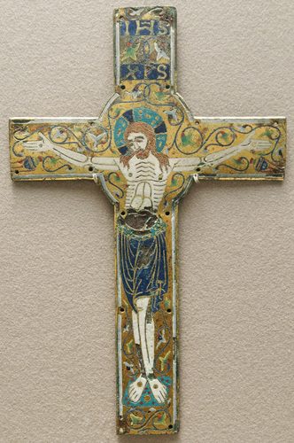 Crucifix Louvre OA7284 — Enamel Art