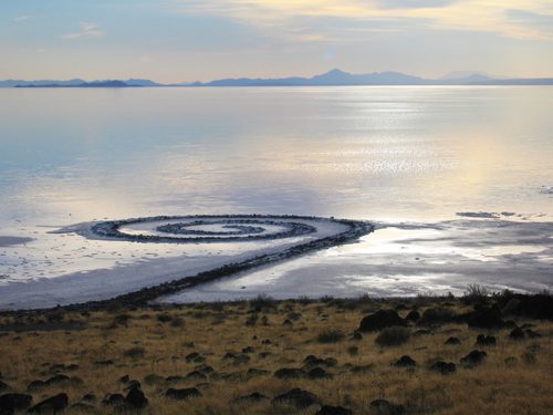 Spiral Jetty Smithson Laramee — Environmental Art