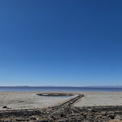 Spiral jetty winter 2020 — Environmental Art