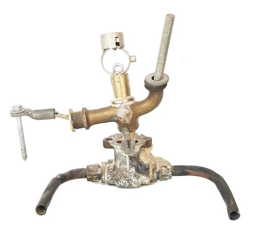 Sculpture-assemblage Hara-kiri — Found Object Art
