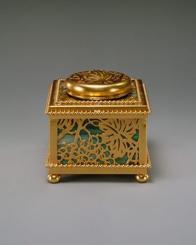 Covered Inkwell — Glass Art