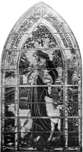 PSM V35 D042 The good shepherd — Glass Art