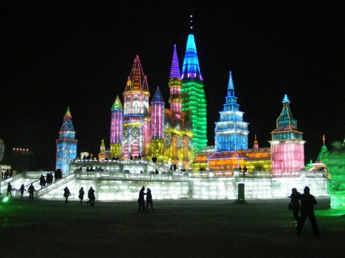 Snow and Ice World festival in Harbin, China (3238519038) — Ice Sculpture