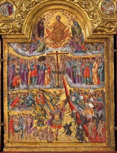 The Last Judgement Triptych (Klontzas) — Icon Art