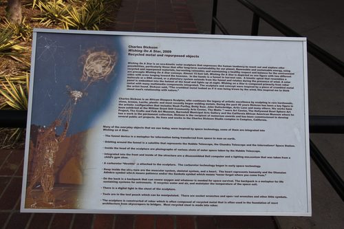 Wishing on a Star - description of the sculpture by Charles Dickson — Kinetic Art