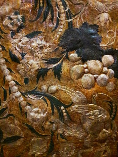 Cordovan panel with a butterfly — Leather Art