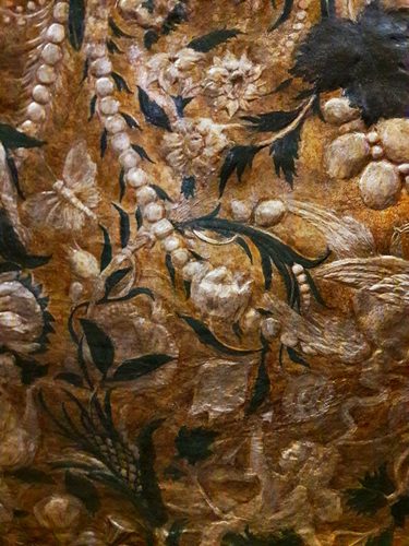 Cordovan panel with a butterfly — Leather Art