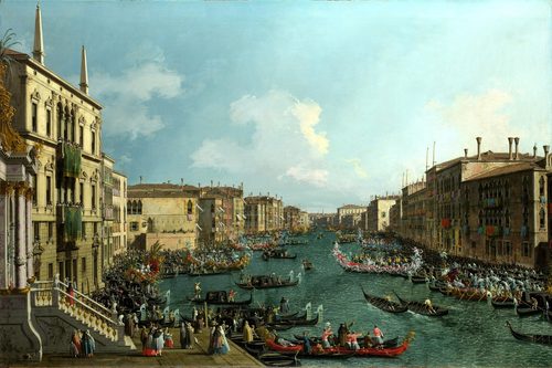 A Regatta on the Grand Canal — Mask Art