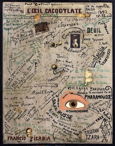 L'oeil cacodylate (The Cacodylic Eye) — Mixed Media