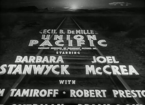 Union Pacific opening crawl — Motion Graphics