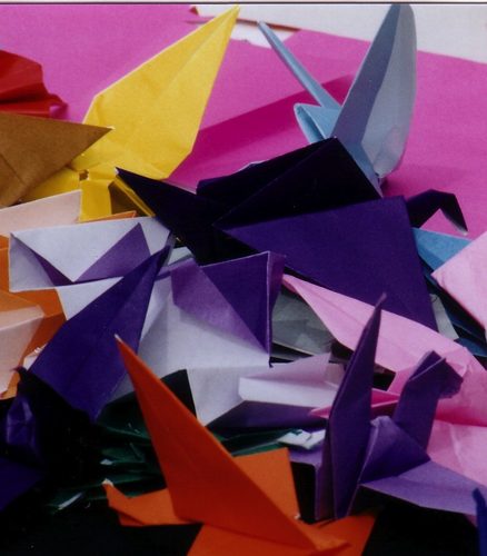 Sadako's 1000 cranes — Origami