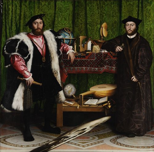 Spanish: Los Embajadores The Ambassadors — Painting