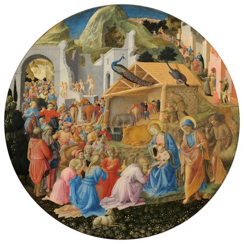 The Adoration of the Magi — Panel Painting