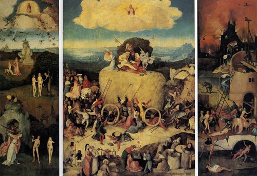 The Hay Wagon.
Alternative title(s): 

Hay Wain.[1] — Panel Painting