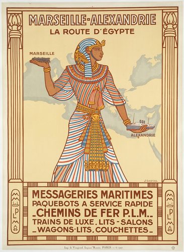 Marseille-Alexandrie La Route D'Egypte (4505509584) — Poster Art