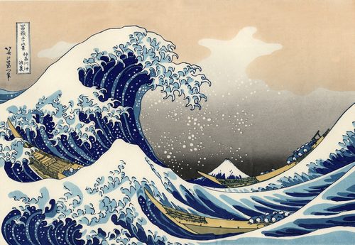 The Great Wave off Kanagawa — Printmaking