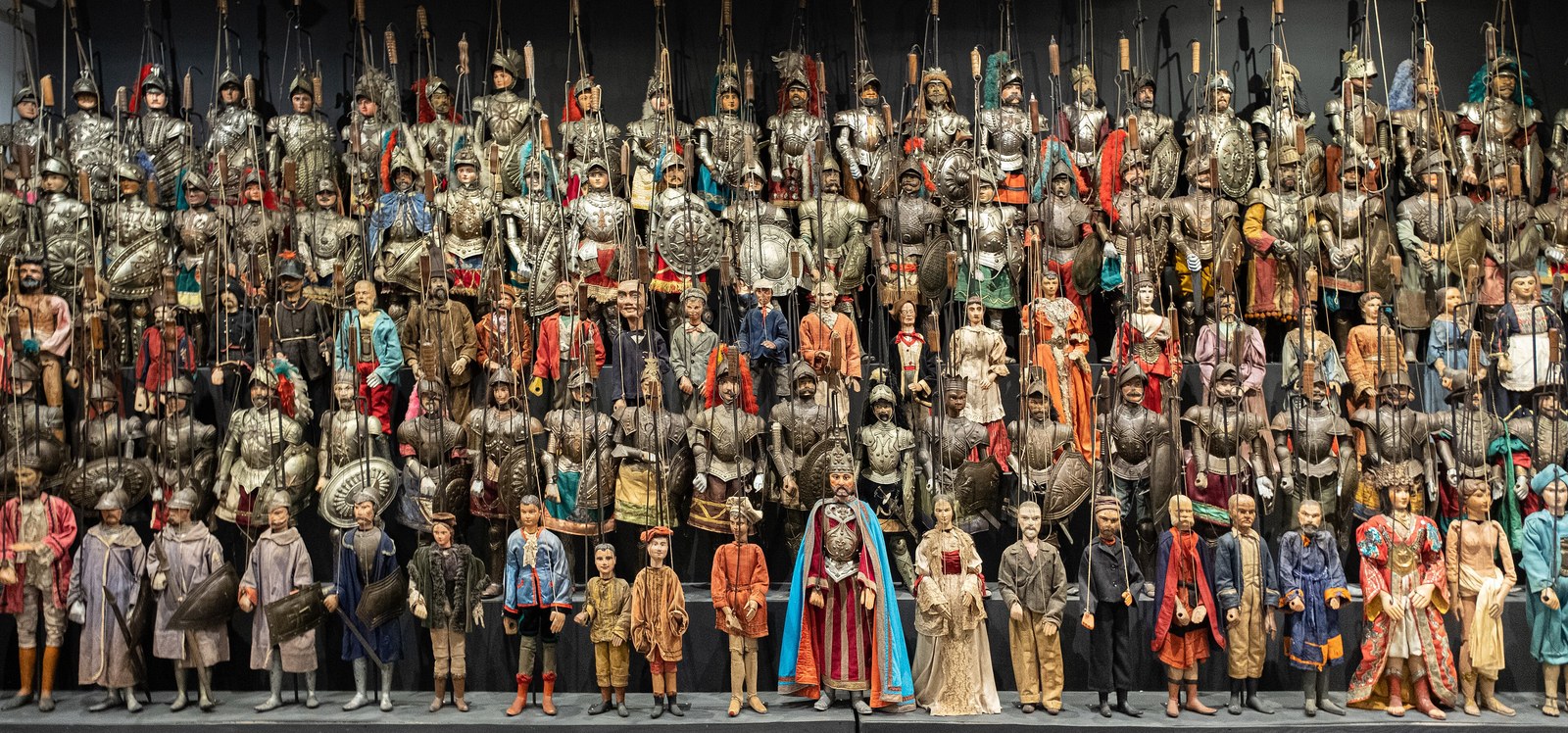 Museo internazionale delle marionette Antonio Pasqualino, Sala dell’opera dei pupi — Puppet Art