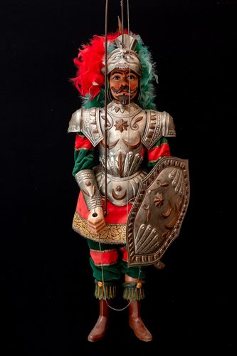 Pupo di stile palermitano - Farraù di Spagna — Puppet Art