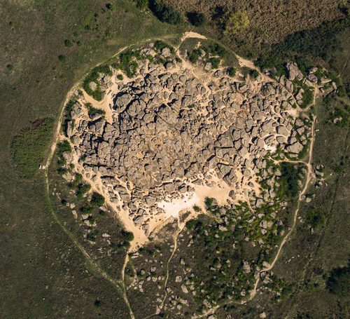 Кам'яна Могила поблизу Мелітополя смт Мирне у Запорізькій області — Rock Art