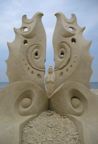 Fairywings — Sand Sculpture