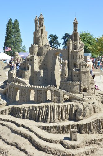 StockerMcDonald-StairwaytoHeaven-Parksville — Sand Sculpture
