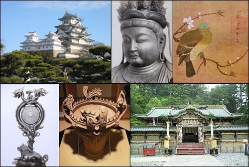 National Treasures of Japan (examples) 2 — Scroll Painting