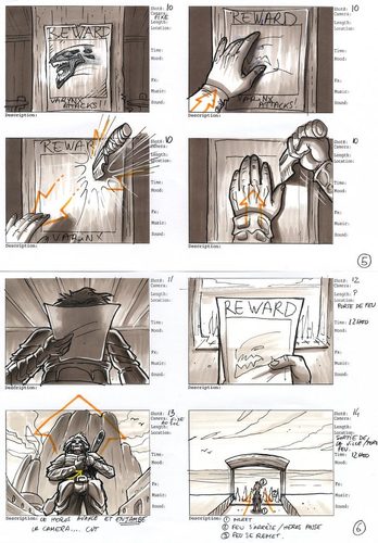 Ryzom storyboard 3 — Storyboard Art