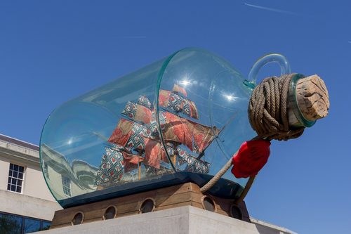 Nelson's Ship in a Bottle 03 — Video Art