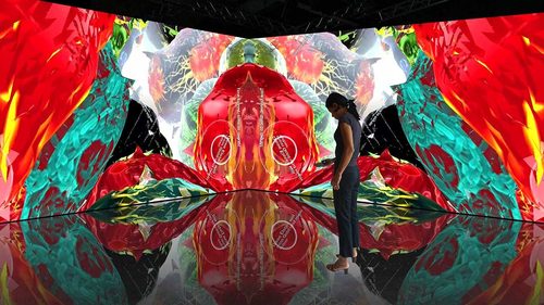 Mobile-App-for-interactive-Installations — VR Art
